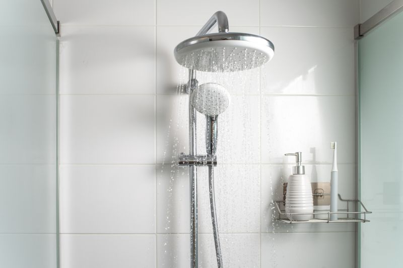 Contemporary Shower with Rainfall Head